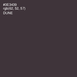 #3E3439 - Dune Color Image