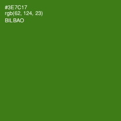 #3E7C17 - Bilbao Color Image