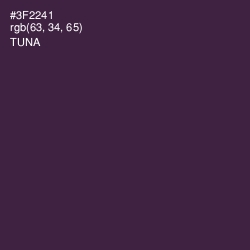 #3F2241 - Tuna Color Image