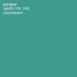#3F9B8F - Lochinvar Color Image