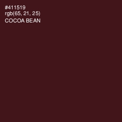 #411519 - Cocoa Bean Color Image