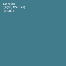 #417C8D - Bismark Color Image