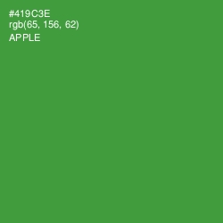 #419C3E - Apple Color Image