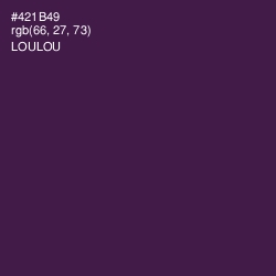 #421B49 - Loulou Color Image
