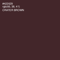 #422629 - Crater Brown Color Image