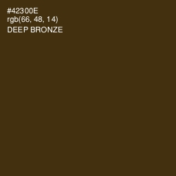 #42300E - Deep Bronze Color Image