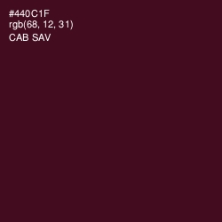#440C1F - Cab Sav Color Image