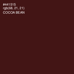 #441515 - Cocoa Bean Color Image