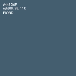 #445D6F - Fiord Color Image