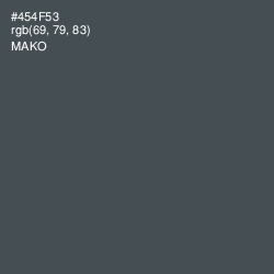 #454F53 - Mako Color Image
