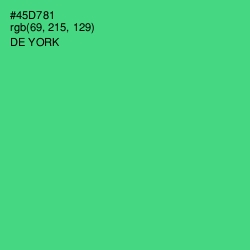 #45D781 - De York Color Image