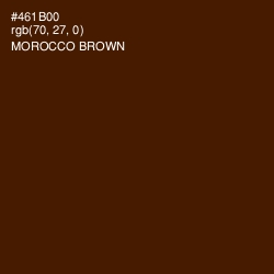 #461B00 - Morocco Brown Color Image