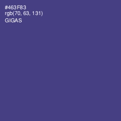 #463F83 - Gigas Color Image