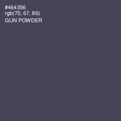 #464356 - Gun Powder Color Image