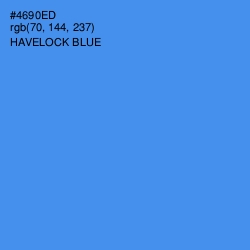 #4690ED - Havelock Blue Color Image