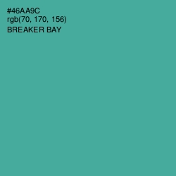 #46AA9C - Breaker Bay Color Image