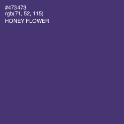 #473473 - Honey Flower Color Image