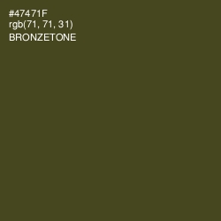 #47471F - Bronzetone Color Image