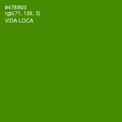 #478B03 - Vida Loca Color Image