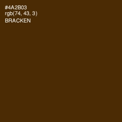 #4A2B03 - Bracken Color Image
