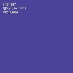 #4B4397 - Victoria Color Image