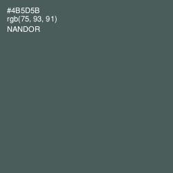 #4B5D5B - Nandor Color Image