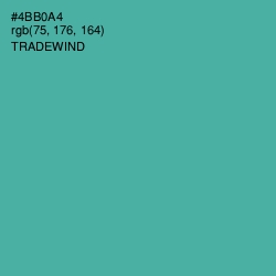 #4BB0A4 - Tradewind Color Image
