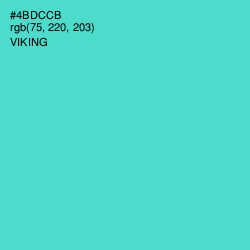 #4BDCCB - Viking Color Image