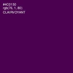 #4C0150 - Clairvoyant Color Image