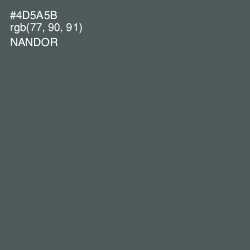 #4D5A5B - Nandor Color Image