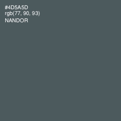#4D5A5D - Nandor Color Image
