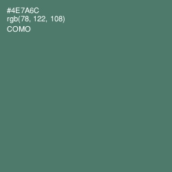 #4E7A6C - Como Color Image