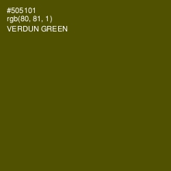 #505101 - Verdun Green Color Image