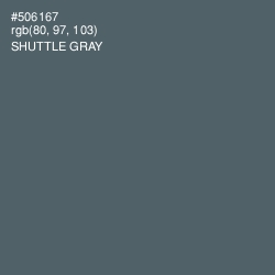 #506167 - Shuttle Gray Color Image
