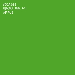 #50A629 - Apple Color Image