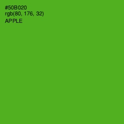 #50B020 - Apple Color Image