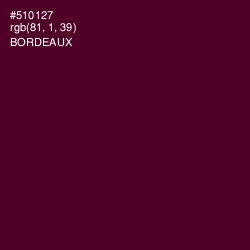 #510127 - Bordeaux Color Image