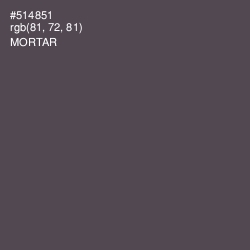 #514851 - Mortar Color Image