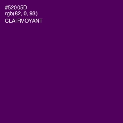 #52005D - Clairvoyant Color Image