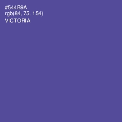 #544B9A - Victoria Color Image