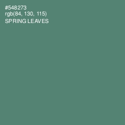 #548273 - Spring Leaves Color Image