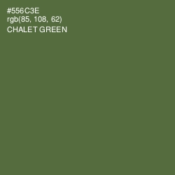 #556C3E - Chalet Green Color Image
