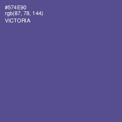 #574E90 - Victoria Color Image