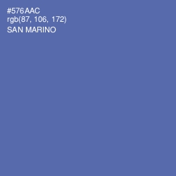 #576AAC - San Marino Color Image