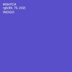 #594FCA - Indigo Color Image
