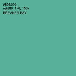 #59B099 - Breaker Bay Color Image