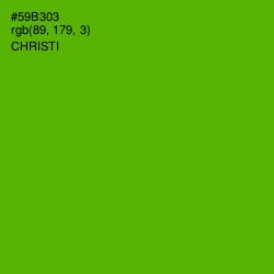#59B303 - Christi Color Image