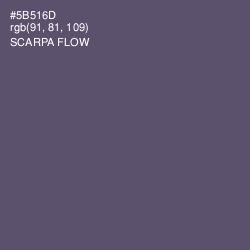 #5B516D - Scarpa Flow Color Image