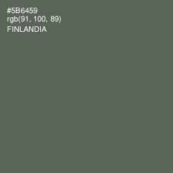#5B6459 - Finlandia Color Image
