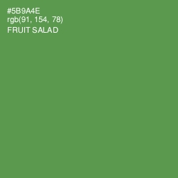 #5B9A4E - Fruit Salad Color Image